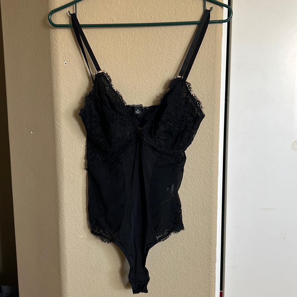 Black Lace Bodysuit